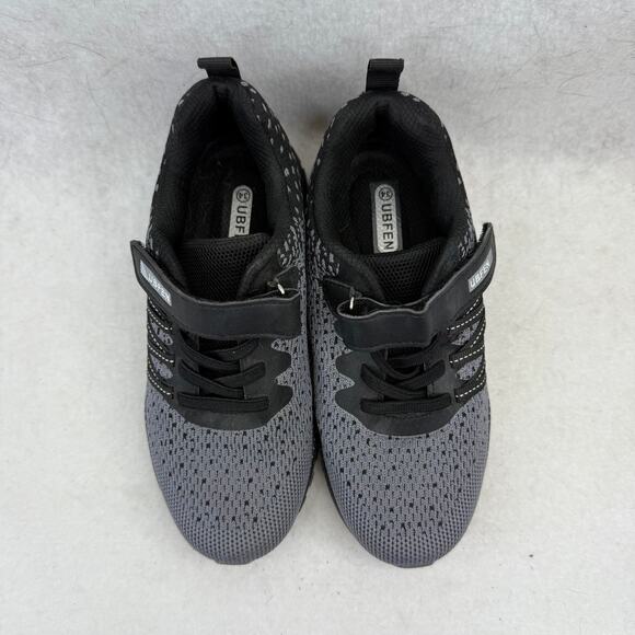 Ubjen Boy's Gray & Black Athletic Sneakers - Size 34 - Picture 6 of 6